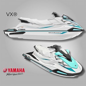 2024 VX SERIES COLORS AND GRAPHICS See the rich colors and graphic design of Yamaha's 2024 WaveRunner® collection. Our choices in hues and styles capture the sophistication of our luxury models and the boldness of our Performance, Recreation, and Rec Lite personal watercraft. Catch the future of boating with our premium visuals. Quality and design combined. Learn more and see the entire line of 2024 Yamaha WaveRunners® at www.yamahawaverunners.com #yamaha #yamahawaverunners #yamahawaverunners #r