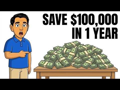How To EASILY Save Your First $100,000 FAST