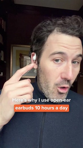 10 hours a day – and my ears never hurt! That's @SHOKZ OpenFit 2 . Open-ear design, stable fit, zero fatigue. No matter how long your day gets. 🔗 Shop now! #shokz #shokzshopus #openfit2plus #gym #workout #fitness #earbuds #openear #headphones #comfort #fyp