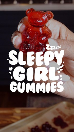 838K views · 7.7K reactions | These homemade Sleepy Girl Gummies by Mymanabites are a natural, melatonin-free sleep aid made with tart cherry juice, magnesium, and coconut water. Follow Ronica on Instagram for more here https://www.instagram.com/mymanabites/?hl=en | Tasty | Facebook