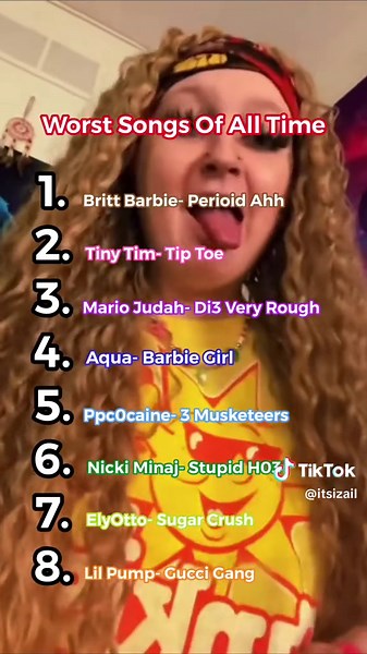 Worst Songs of All Time: Part Three Revealed