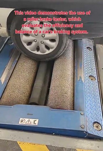 Precision Safety: How a Roller Brake Tester Works