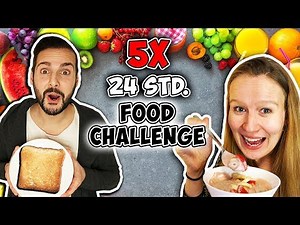 5x 24 STUNDEN FOOD CHALLENGES mit Kaan, Kathi & Bianca