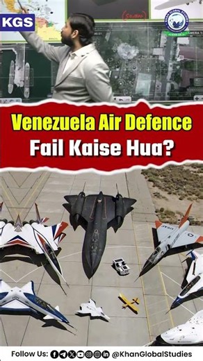 Venezuela Air Defence Failure | असली वजह क्या थी? #venezuela #airdefence #khansir #currentaffairs