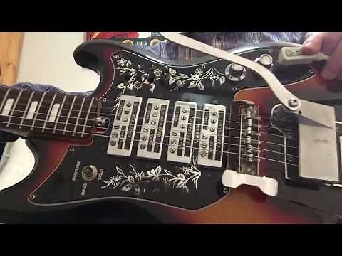Teisco ET-440 4 Pickup Electric Guitar Vintage 1960’s Japan