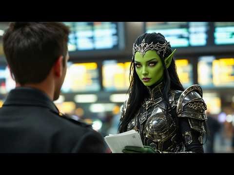 The Alien Woman Handed Out "Looking for a Partner" Flyers — No Rules.!