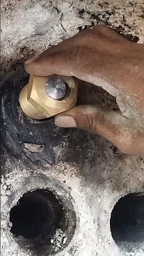 Steam Boiler fusible plug Installation