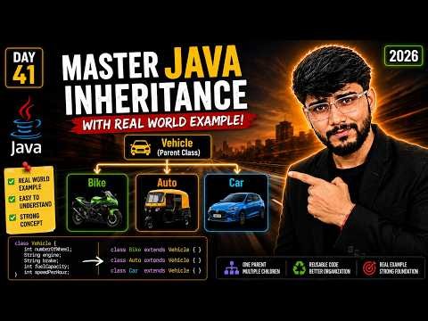 Master Java Inheritance | Real World Example! [2026]