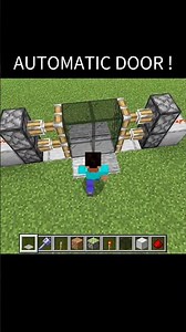 This Automatic Door is a Game Changer! 🔥 #Minecraft #minecraft