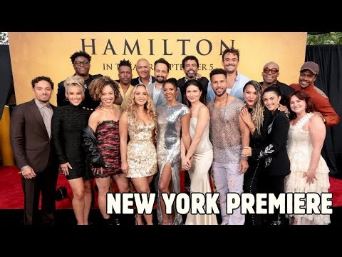 Hamilton Premiere | The Cast of Hamilton arrive to the premiere.