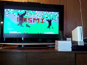 Nintendo Wii running Frodo C64 Emulator