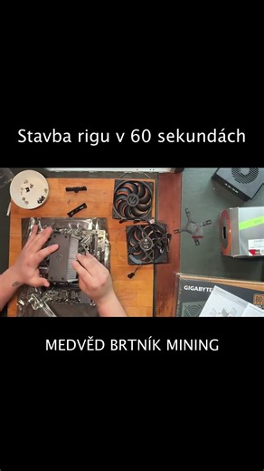 REELS RIG 60SEC #bitcoin #miningrig #mining #pc #kryptomeny #btc #cpumining