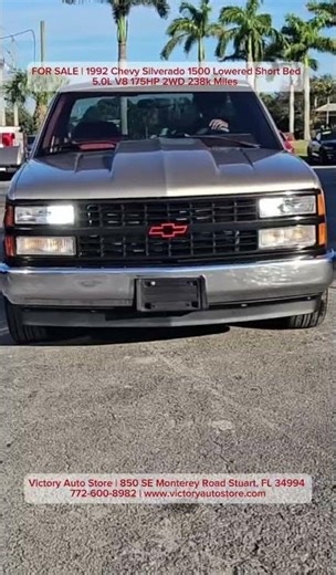 🔥 1992 Chevy 1500 Short Bed For Sale! Classic V8 Pickup Returns!