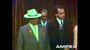 Richard Nixon and Nikita Khrushchev's 'Kitchen Debate'