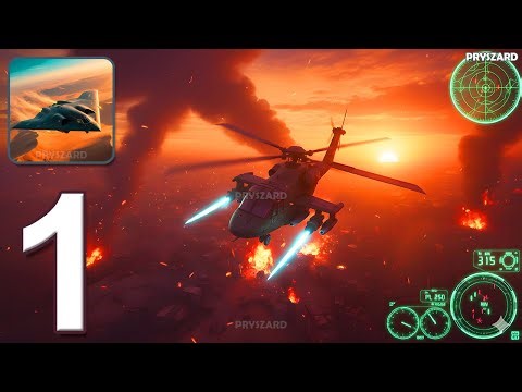 AC130: War 3D Shooting Games - Gameplay Walkthrough Part 1 - Drone Air Commander (iOS, Android)