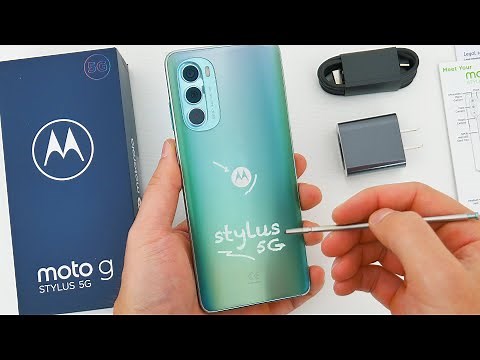 Motorola Moto G Stylus 5G (2022) Unboxing, Hands On & First Impressions!