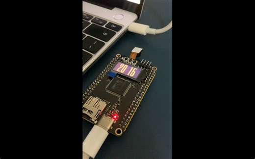 lvgl实现数字动画切换，圆环进度动画。