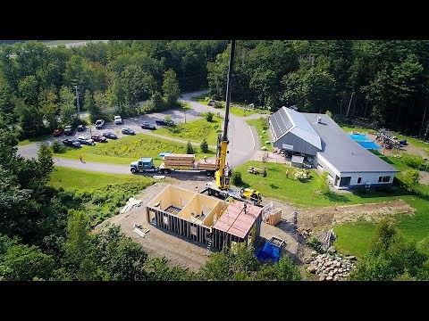 CLT Building Construction from start to finish by OPAL Architecture