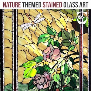 384K views · 7.6K shares | Nature themed stained glass art by Студия АР ДЕКО | Bored Panda Art | Facebook
