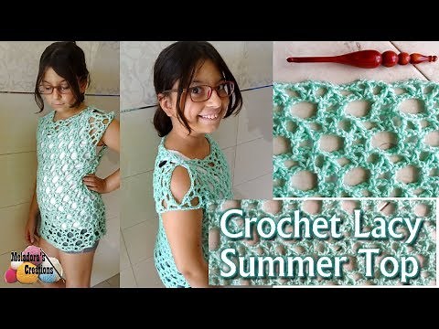 Summer Vibes: Learn How To Crochet A Stylish Lacy Cover Up For Right-handed Crafters!