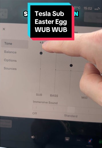 £500 in your Tesla wallet with my code in bio. Sub Easter Egg in your Tesla #howto #tesla #howtotesla #easteregg #wubwub
