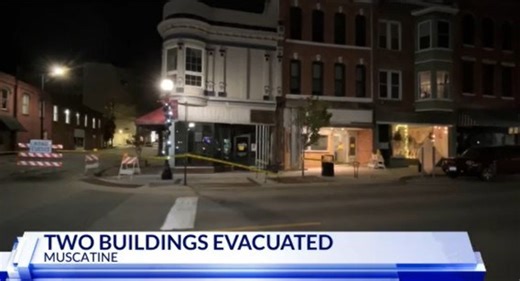 Buildings on 2nd Street in Muscatine closed, apartment tenants evacuated