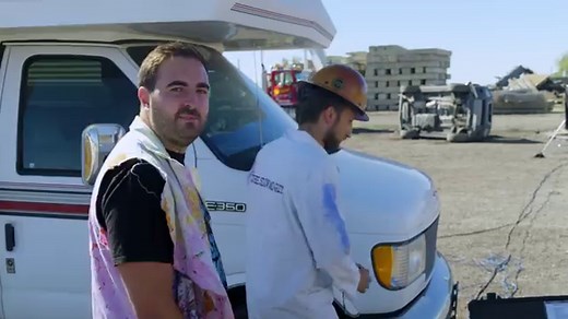 Watch these guys smack a wrecking ball into cars in slow-mo