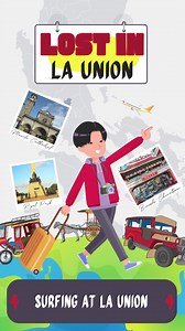 Lost in La Union: Surfing at La Union Ni Hao from La Union! Just 270 KM north of Manila, this beach paradise offers thrilling waves for all the surf enthusiasts. Join Tiger as he ride the tides and embrace the challenge of learning to surf. But remember, the adventure doesn't stop here – La Union has so much more to offer! What are you waiting for? Watch it now! #NiHaoManila #LostInLaUnion #Surfing #fyp | Ni Hao Manila | Facebook