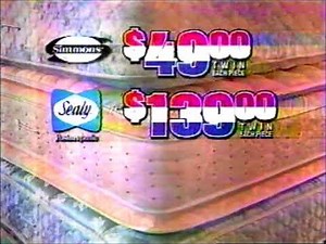 Mattress Land commercial - President's Day Sale (2002)