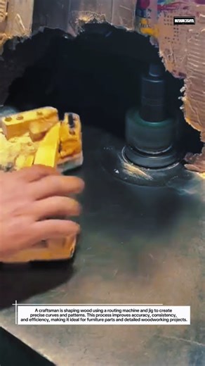Precision Wood Routing Machine | Amazing Woodworking Process