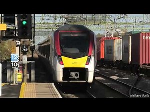 Trains at Witham Railway Station