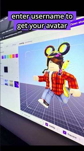 Create roblox avatar renders easily using this free tool #shorts