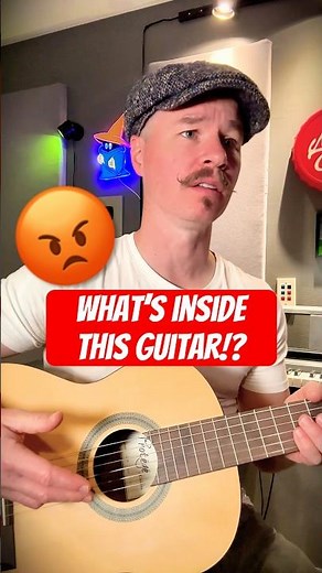 Guitar Lesson - When a Student Loses More Than a Pick Inside Their Guitar #guitar #meme