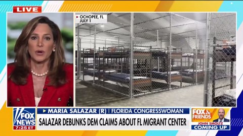 Florida rep. debunks Democrats' 'Alligator Alcatraz' claims: 'Cages were clean'
