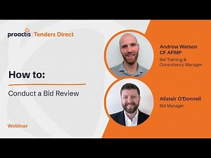 How to Conduct a Bid Review | Tenders Direct