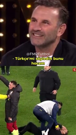 Okan Buruk recounts his incident with Jose Mourinho.