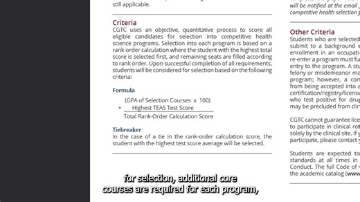 Competitive Selection Programs - Deadline is coming up! ✅ March 1, 2024 https://www.centralgatech.edu/admissions-financial-aid/how-to-apply/competitiveselection #yourcollegeforourcommunity | Central Georgia Technical College