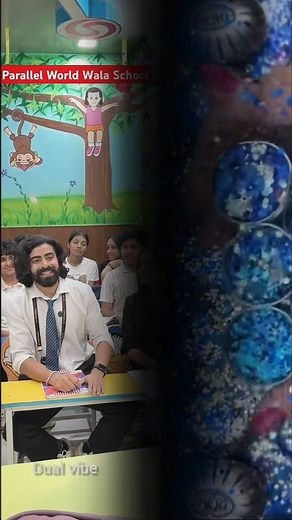 Parallel World ka School! 🏫😱 | Ulti Duniya 😂 #shorts #satisfied #viral #trending
