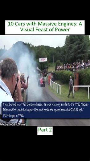 Part_2 10 Cars with Massive Engines A Visual Feast of Power