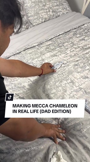 Mecca Chameleon in Real Life: DIY Mecha Chameleon Figure (Dad Edition)