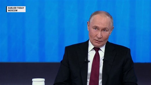NBC News questions Vladimir Putin at yearly conference