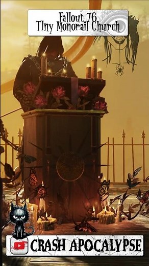 Fallout 76 Epic Monorail Church Build!