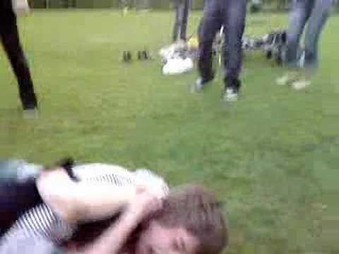 wrestling in the park