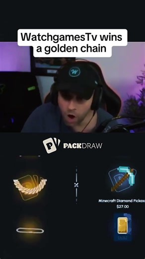 Watchgamestv just wins golden chain live on stream #shorts