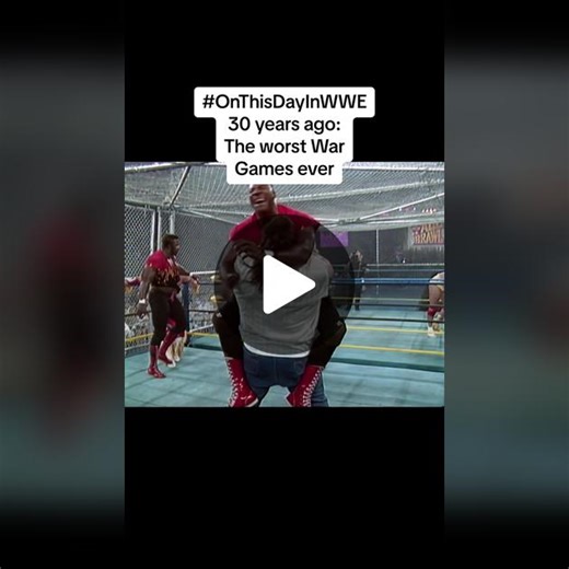 The Shockmaster Submission in the Deadly War Games Match