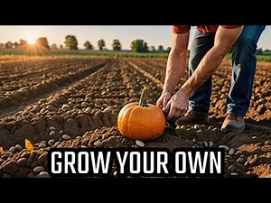 You WON'T BELIEVE How Easy It Is to Grow a PUMPKIN!