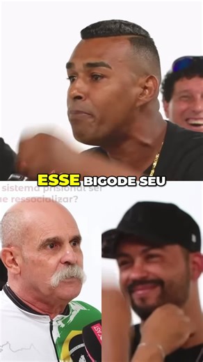 Debate 1 ex policial vs 30 ex detentos pega fogo#policial #debate #1vs #polemica #sargento