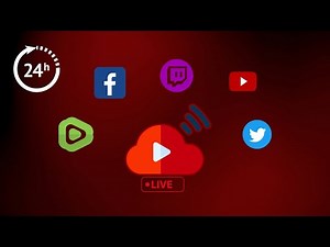 How to Set Up 24/7 Live Streams to YouTube, Facebook & 30+ Sites With One Click