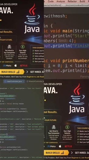 Learn Java with Mosh Hamedani — Now at a Lower Price 🔥 #learnjava #programming