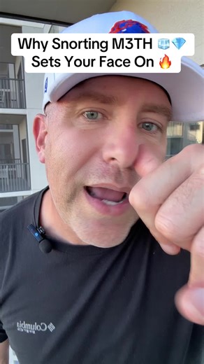 Why snorting it sets your face on fire? The dangers of it and I share for educational purposes only #addiction #recovery #edutok #crystal #ice